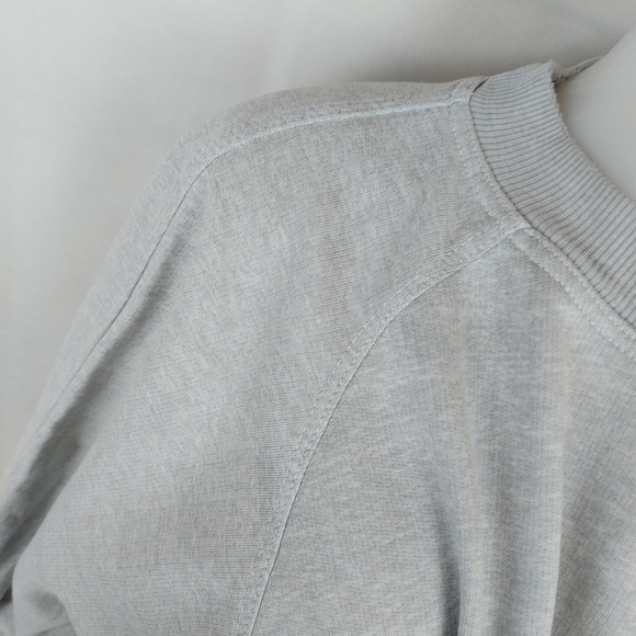 Vintage gray crew neck pullover sweater fit large - Picture 2 of 12